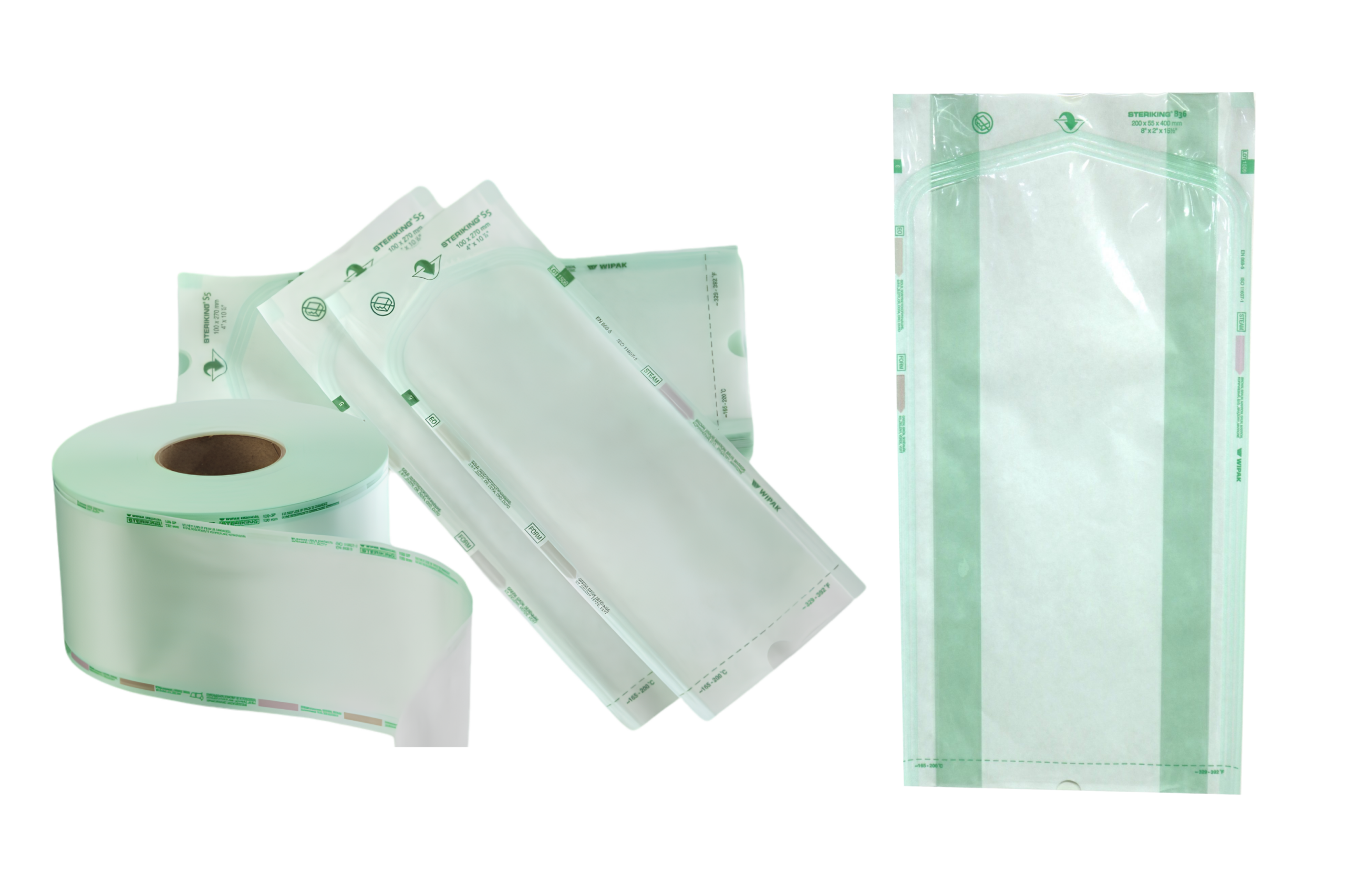 Flat Rolls, Gusseted Rolls, Flat Pouches, Gusseted Pouches