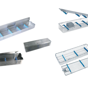Anodized Aluminum Trays, Stainless Steel Scope Trays